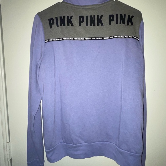 EUC PINK pullover zip hoodie - Picture 4 of 4
